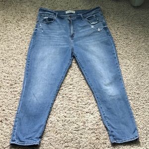 Abercrombie super Skinny Ankle High Rise size 14